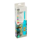 Электрическая зубная щетка CS Medica KIDS CS-461-B, 18000 движ/мин, от 2хААА, голубая - Фото 5