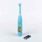 Электрическая зубная щетка CS Medica KIDS CS-461-B, 18000 движ/мин, от 2хААА, голубая - Фото 7