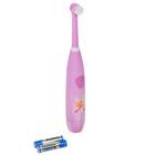 Электрическая зубная щетка CS Medica KIDS CS-461-G, 18000 движ/мин, от 2хААА, розовая - Фото 1