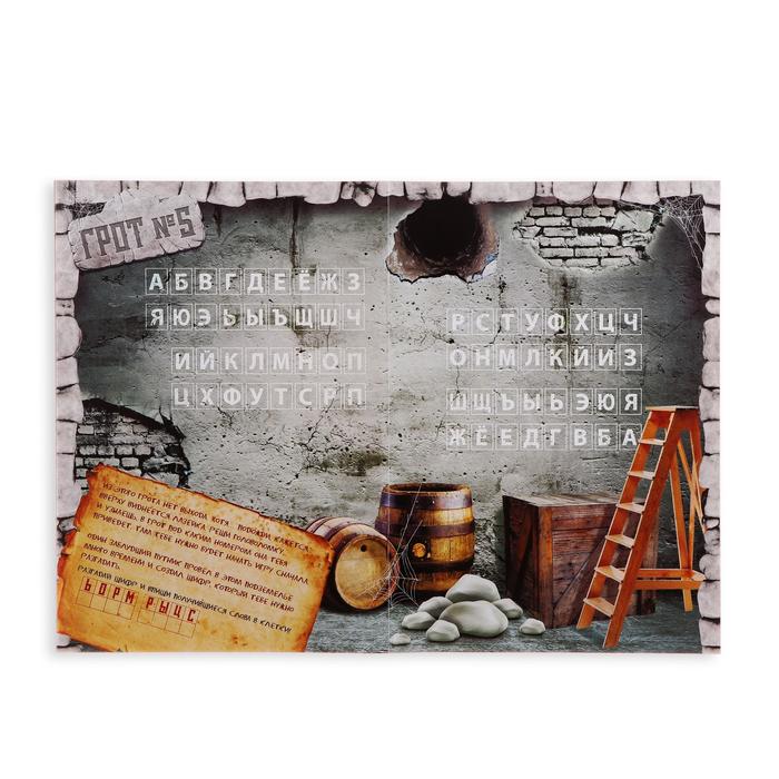 Книга-квест «Загадка подземного лабиринта» версия 1, 7+ - фото 1905416488