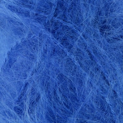 Пряжа "Mohair classic" 25% мохер, 24% шерсть, 51% акрил 200м/100гр (141 василек)