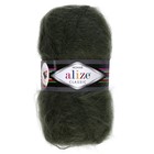 Пряжа "Mohair classic" 25% мохер, 24% шерсть, 51% акрил 200м/100гр (29 хаки) - Фото 2