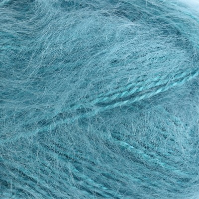 Пряжа "Mohair classic" 25% мохер, 24% шерсть, 51% акрил 200м/100гр (164 лазурный)