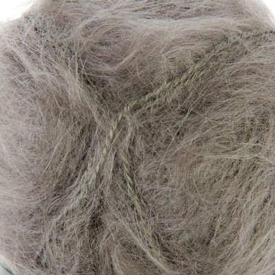 Пряжа "Mohair classic" 25% мохер, 24% шерсть, 51% акрил 200м/100гр (09 серый)
