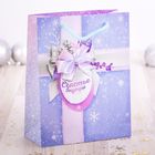 Пакет ламинированный вертикальный «Счастье внутри», 23 × 27 × 8 см - Фото 1