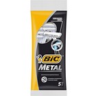 Станок для бритья BIC Metal, 5 шт 2587958 - фото 11878506