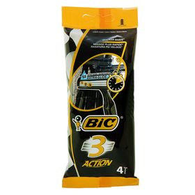 Станок для бритья BIC 3 Action, 4 шт. 2587962