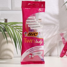 Станок для бритья BIC Twin Lady, 5 шт 2587965