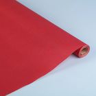 Бумага упаковочная крафт заливка "Красный", 0.7 х 10 м - Фото 1