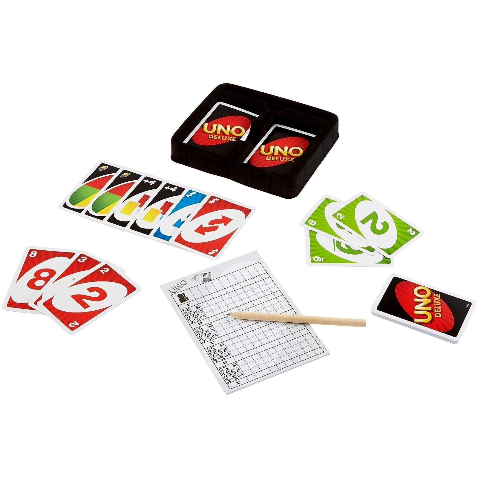 Настольная карточная игра UNO - версия люкс