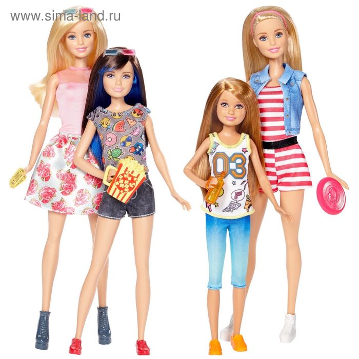 Набор кукол "Скиппер и Стейси" Barbie DWJ63 МИКС - Фото 1