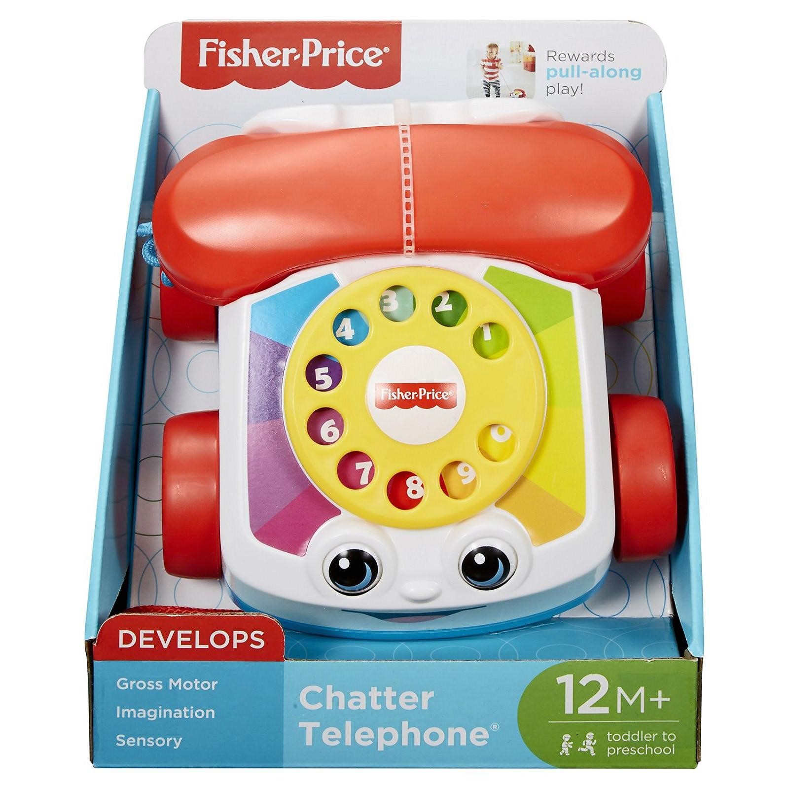 Развивающая игрушка «Говорящий телефон на колёсах» Fisher-Price