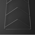 Подвеска под крышки на 5 предметов, 39×18×6 см, цвет хром - Фото 6