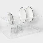 Комплект посудосушителей с поддоном для шкафа 50 см, 46,5×26,5 см, цвет белый - Фото 2