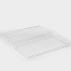 Комплект посудосушителей с поддоном для шкафа 50 см, 46,5×26,5 см, цвет белый - Фото 3