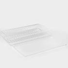 Комплект посудосушителей с поддоном для шкафа 50 см, 46,5×26,5 см, цвет белый - Фото 4