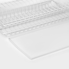 Комплект посудосушителей с поддоном для шкафа 50 см, 46,5×26,5 см, цвет белый - Фото 5