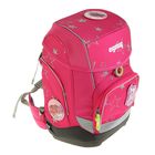 Рюкзак школьный, эргономичная спинка, для девочки, Ergobag, 40 х 25 х 20 см, Cubo, с наполнением: пенал 21 предмет, пенал-косметичка, пластиковая папка, цвет розовый - Фото 2