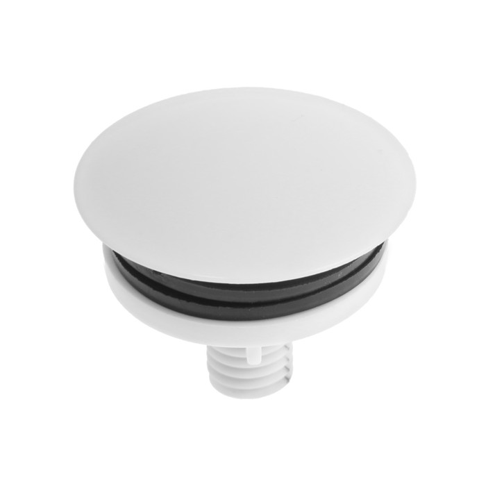 Заглушка отверстия умывальника под смеситель Masterprof ИС.130497, 50 мм, белая - Фото 1