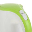 Чайник электрический Magnit RMK-2229, 1.7 л, 2200 Вт, бело-зеленый - Фото 3
