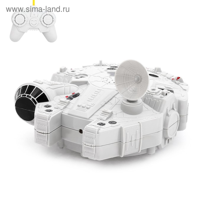 Игрушка радиоуправляемая «Космический корабль», свет и звук - Фото 1
