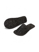 Тапочки для бани, полиэфир, шерсть, серые, «Добропаровъ» - Фото 2