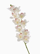 Цветы искусственные «Орхидея амабилис», h=90 см, белые 2337941