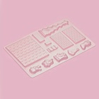 Форма для шоколада новогодняя «Элементы домика», 12 ячеек, 15×8×2.5 см, цвет прозрачный - Фото 2