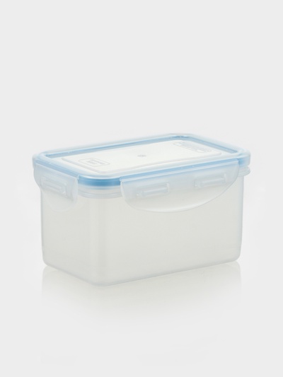 Контейнер для хранения еды Good & Good, 470 мл, с герметичной крышкой, пластик, МИКС