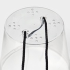 Кашпо для цветов со вставкой Plast-Avenue «Грейс», 1.4 л (800 мл), пластик, белое - Фото 5