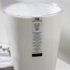 Кашпо для цветов со вставкой Plast-Avenue «Грейс», 2.7 л (1.5 л), пластик, белое - Фото 8