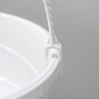 Кашпо для цветов подвесное с прикорневым поливом «Мальва», 4.7 л, белое - Фото 6