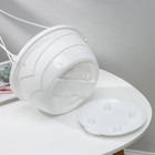 Кашпо для цветов подвесное с прикорневым поливом «Мальва», 4.7 л, белое - Фото 7