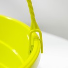 Кашпо для цветов подвесное с прикорневым поливом «Мальва», 4.7 л, цвет фисташковый - Фото 8