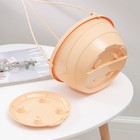 Кашпо для цветов подвесное с прикорневым поливом «Мальва» 4.7 л, цвет кремовый - Фото 7