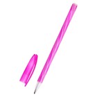 Набор ручек шариковых, 0.5 мм, 4 штуки "Спираль", стержень синий, флуоресцентный корпус, МИКС - Фото 2