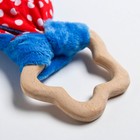 Развивающая игрушка-грызунок «Для маленьких джентльменов», форма звезда - Фото 5