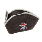 Шапка для бани "Пират" с вышивкой - Фото 2