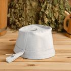 Шапка для бани "Феска" - Фото 1