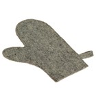 Рукавица для бани и сауны, тёмная, «Добропаровъ» - Фото 3