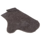 Рукавица для бани и сауны, тёмная, «Добропаровъ» - Фото 4