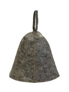 Набор для бани, 3 предмета: шапка, рукавица, коврик, серый, «Добропаровъ» - Фото 2