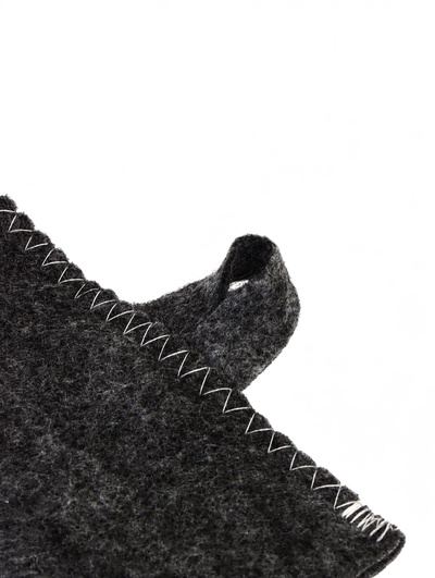 Набор для бани, 3 предмета: шапка, рукавица, коврик, серый, «Добропаровъ»