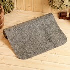 Коврик - лежак для бани и сауны, 150×50 см, войлок, тёмный, «Добропаровъ» - Фото 16