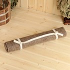 Коврик - лежак для бани и сауны, 150×50 см, войлок, тёмный, «Добропаровъ» - Фото 18