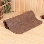 Коврик - лежак для бани и сауны, 150×50 см, войлок, тёмный, «Добропаровъ» - Фото 4