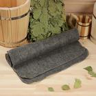 Коврик - лежак для бани и сауны, 150×50 см, войлок, тёмный, «Добропаровъ» - Фото 6