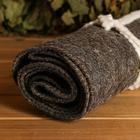 Коврик - лежак для бани и сауны, 150×50 см, войлок, тёмный, «Добропаровъ» - Фото 10