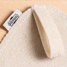 Коврик - сидушка для бани и сауны «Классический», 40×30 см, 70% полиэфир, 30% шерсть, белый, «Добропаровъ» - Фото 2