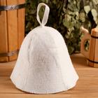 Набор для бани "3 в 1" шапка, коврик, рукавица - Фото 4